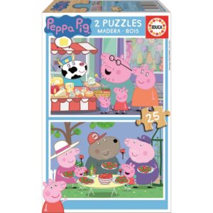 puzzle peppa pig 76309
