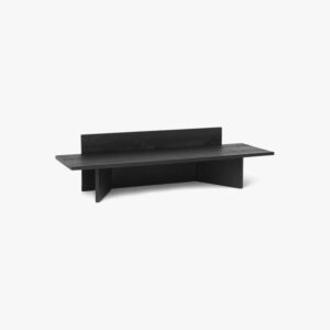 banc oblique noir