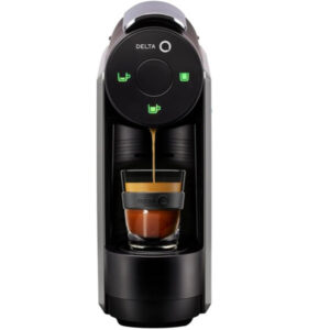 cafetera de cápsulas delta mini qool compacte et Élégante
